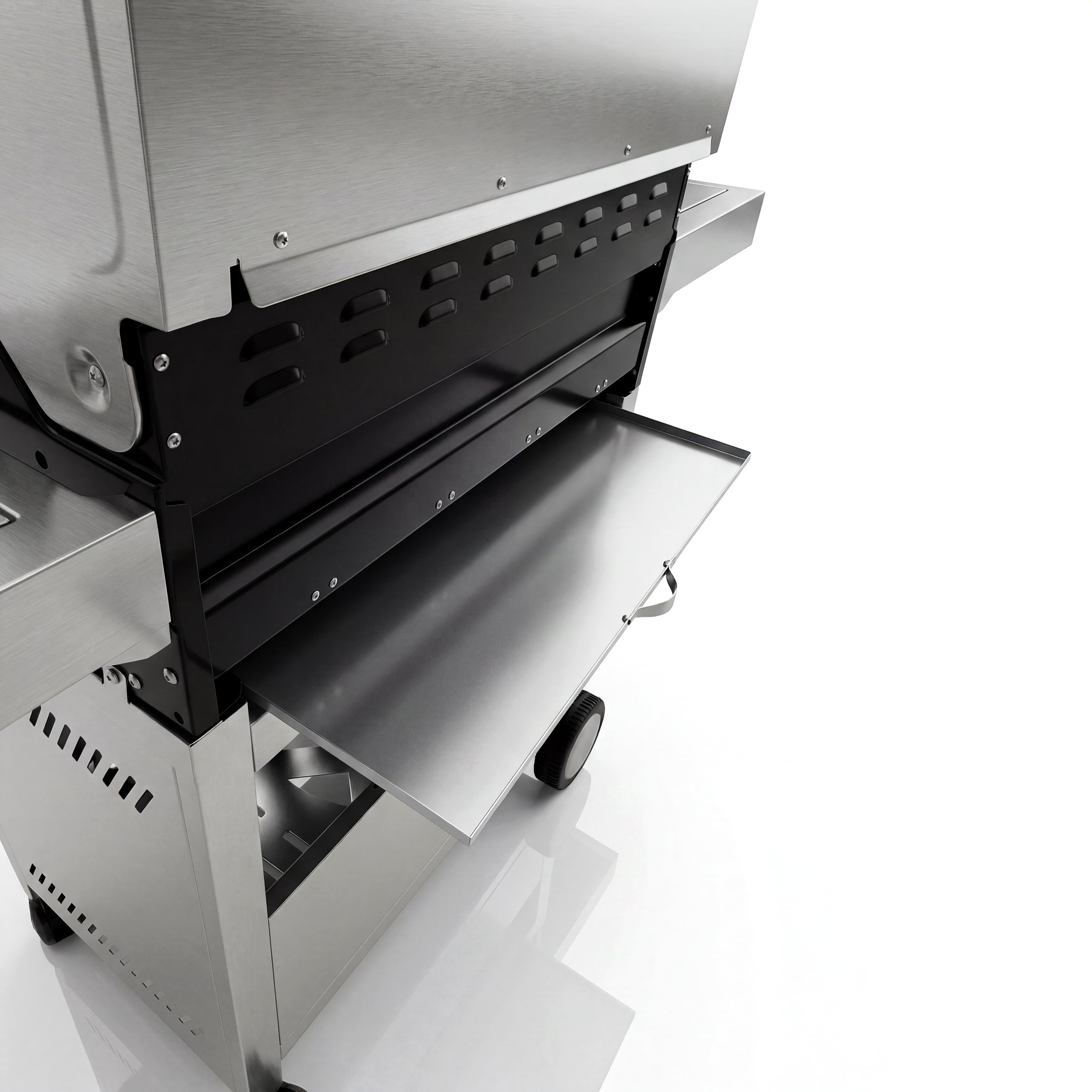Grill gazowy — pakiet premium — packshot 4 tacka na tłuszcz