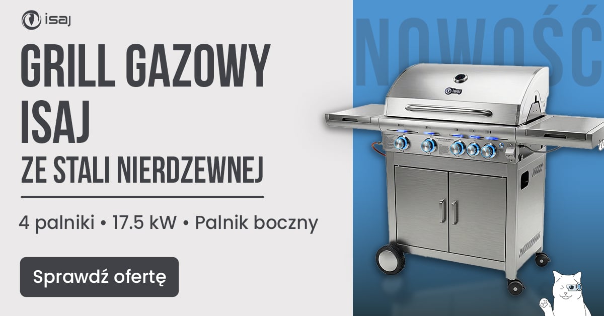 Kompozycja grill gazowy w 3 formatach — 1200x628